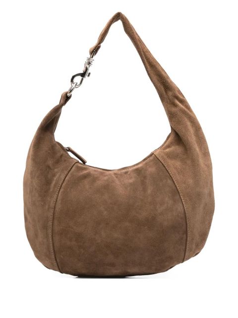 Gimaguas Paula suede shoulder bag - Brown - zdjęcie produktu nr 1