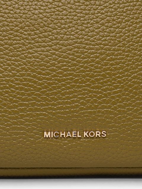 MICHAEL Michael Kors torebka skórzana kolor zielony 32S5GYTC5L