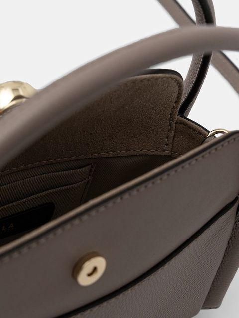 Furla torebka skórzana Nicole Mini Boston Bag