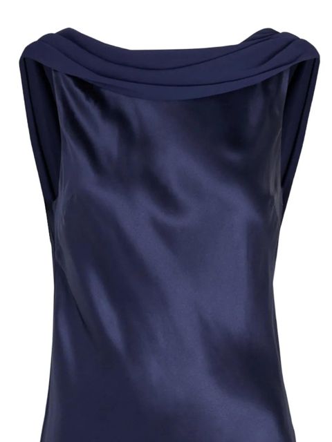 Reformation Jonelle cowl neck dress - Blue - zdjęcie produktu nr 2