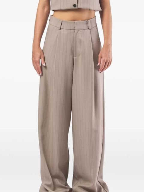Eleh wide-leg trousers - Brown - zdjęcie produktu nr 1