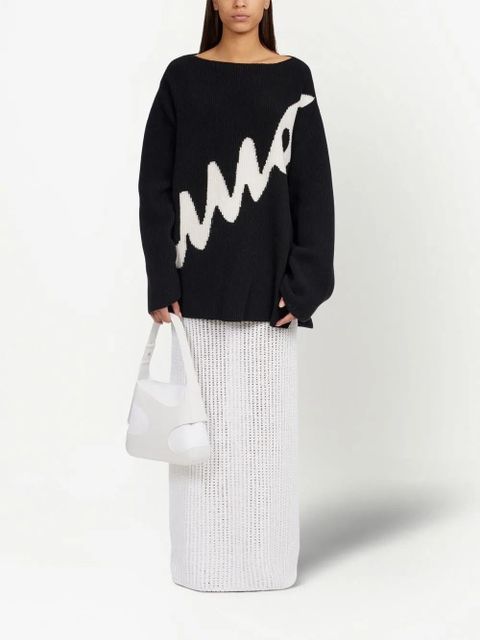 Ferragamo cut out-detail shoulder bag - White - zdjęcie produktu nr 2