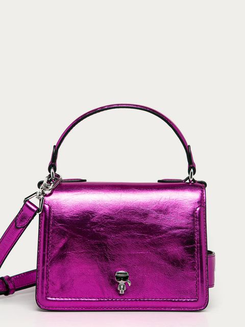 Karl Lagerfeld - Torebka skórzana - zdjęcie produktu nr 1