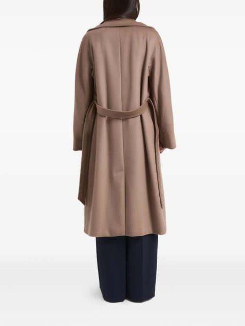 Weekend Max Mara RESINA belted double-breasted coat - Brown