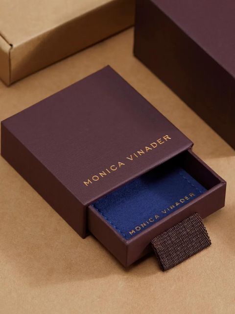 Monica Vinader Rio gemstone ring - Gold