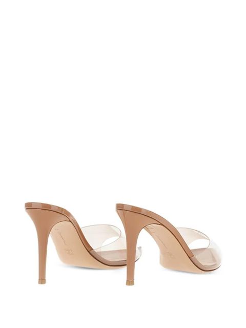 Gianvito Rossi 85mm Elle 85 pointed-toe pumps - Brown