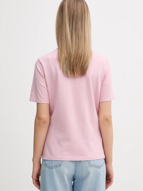 Tommy Hilfiger polo damski kolor różowy WW0WW43224 - zdjęcie produktu nr 2