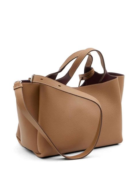 Tod's mini leather tote bag - Brown - zdjęcie produktu nr 2