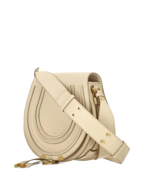 Chloé saddle stitching Marcie saddle bag - Neutrals - zdjęcie produktu nr 2