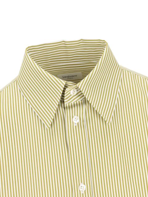 Saint Laurent striped button shirt - Neutrals