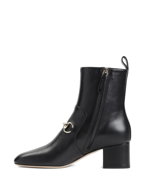 Gucci horsebit ankle boots - Black