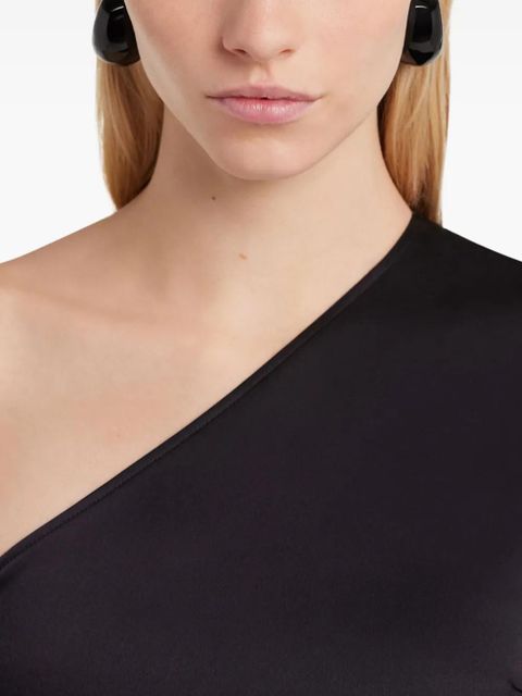 Courrèges Infinity earrings - Black