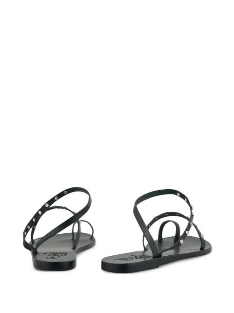 Ancient Greek Sandals Apli studded sandals - Black