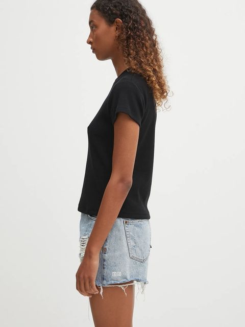 MM6 Maison Margiela t-shirt z domieszką wełny - zdjęcie produktu nr 2