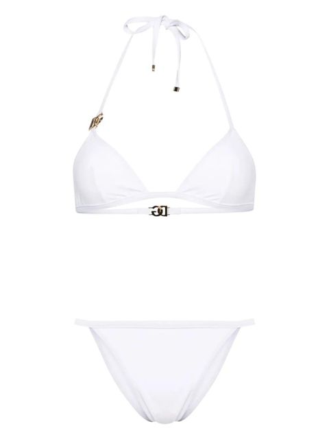 Dolce & Gabbana logo-plaque triangle-cup bikini - White - zdjęcie produktu nr 1