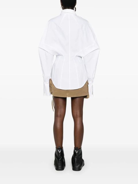 The Attico cotton poplin shirt - White - zdjęcie produktu nr 2