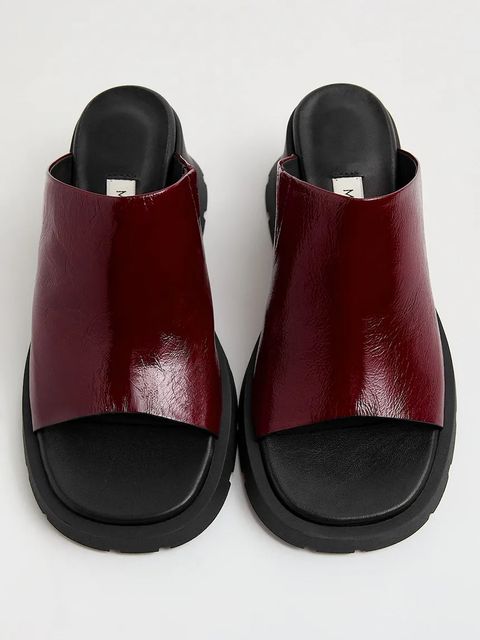 Miista klapki skórzane Ini