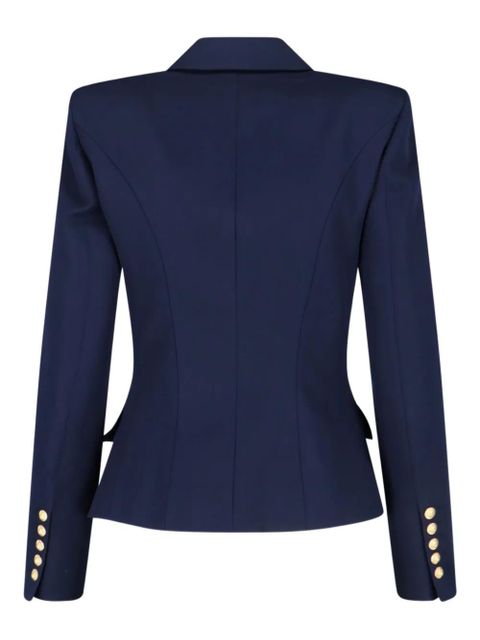 Balmain double-breasted buttoned blazer - Blue - zdjęcie produktu nr 1