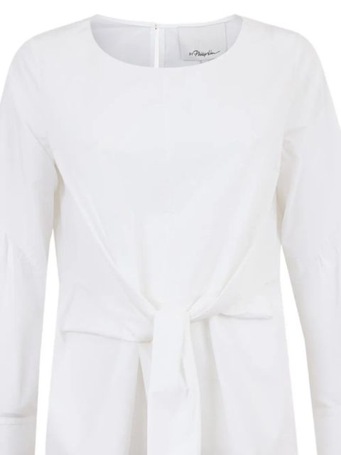 3.1 Phillip Lim tie-front blouse - WHITE