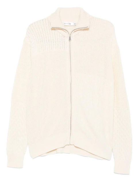 Aya Muse patterned-jacquard cardigan - Neutrals - zdjęcie produktu nr 1