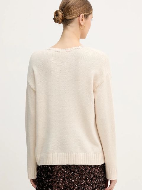 IBlues sweter z domieszką wełny RICAMO - zdjęcie produktu nr 2