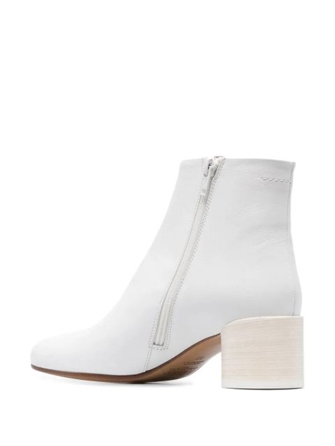MM6 Maison Margiela Anatomic 45mm ankle boots - White