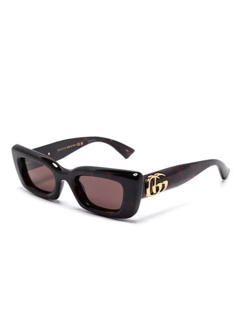 Gucci Eyewear cat eye-frame sunglasses - Brown - zdjęcie produktu nr 2