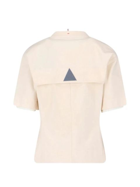 Moncler Grenoble logo-patch T-shirt - White - zdjęcie produktu nr 2