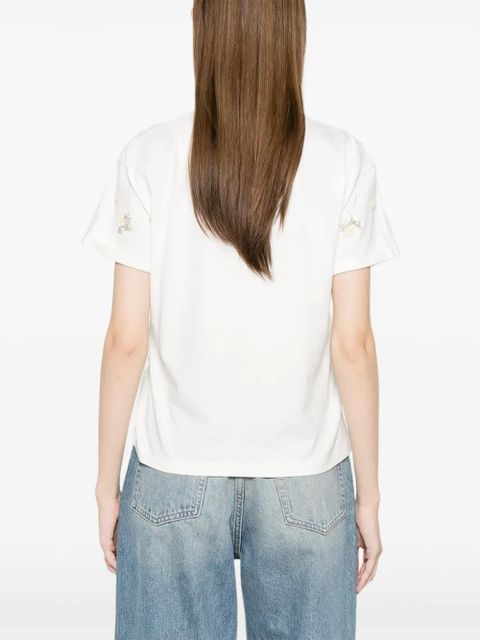 TWINSET floral T-shirt - White