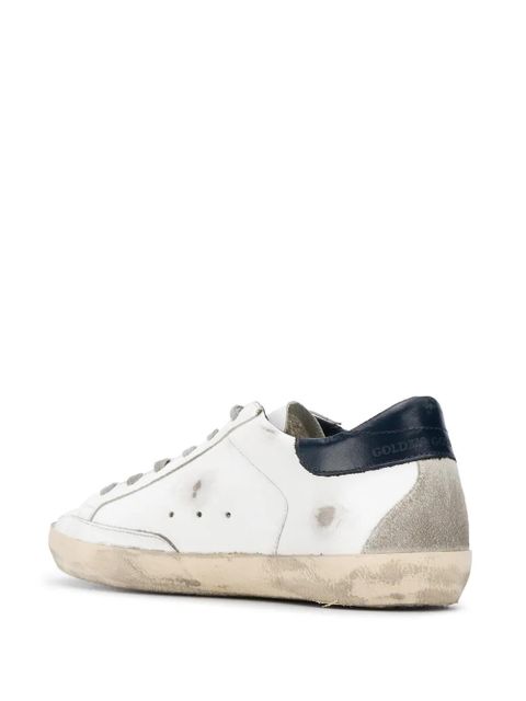 Golden Goose Super-Star distressed-finish sneakers - White - zdjęcie produktu nr 2