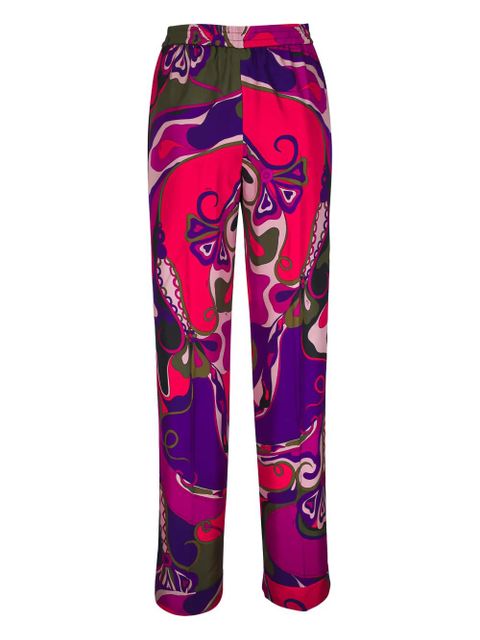 PUCCI abstract-print trousers - Purple