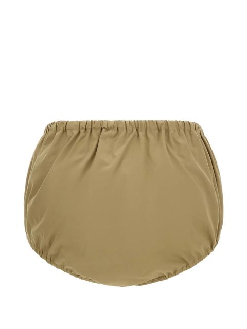 Prada elasticated poplin shorts - Neutrals - zdjęcie produktu nr 2