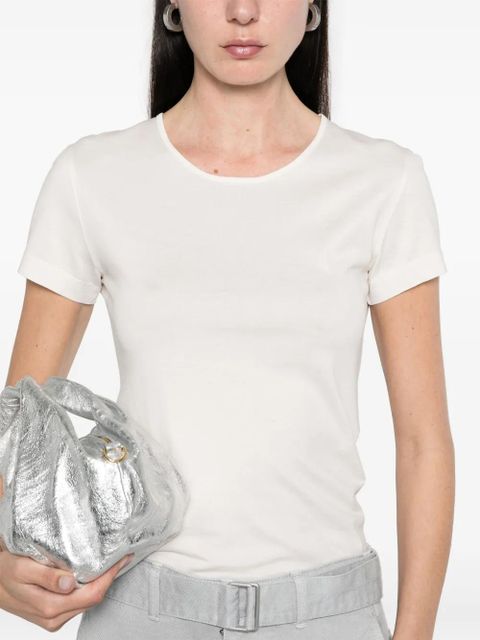 LEMAIRE cotton T-shirt - Neutrals