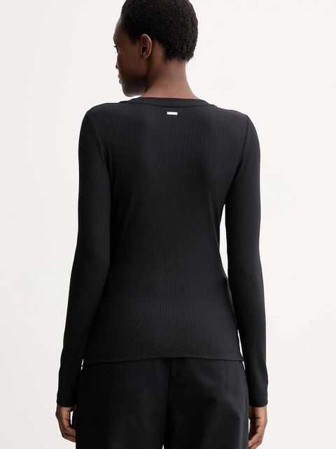 Calvin Klein longsleeve kolor czarny LV044D235G