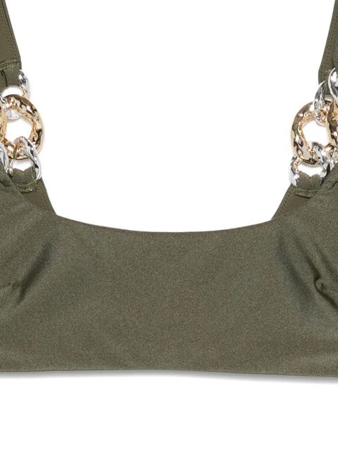 Simkhai Wilda bikini top - Green