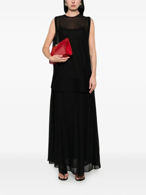 Sportmax sleeveless midi dress - Black - zdjęcie produktu nr 2