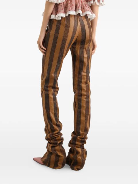 Dolce & Gabbana striped trousers - Brown