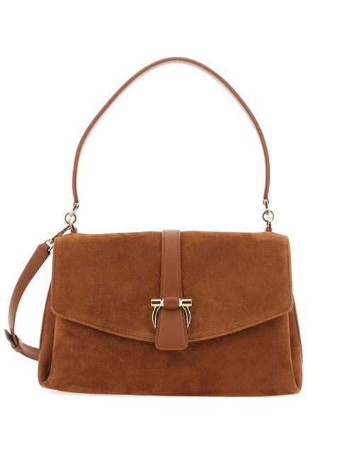 Ferragamo small front-flap tote bag - Brown - zdjęcie produktu nr 1