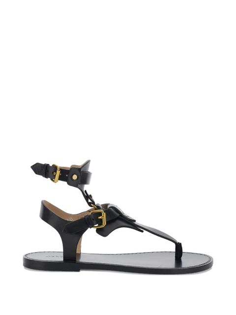 ISABEL MARANT buckle strap sandals - Black - zdjęcie produktu nr 1