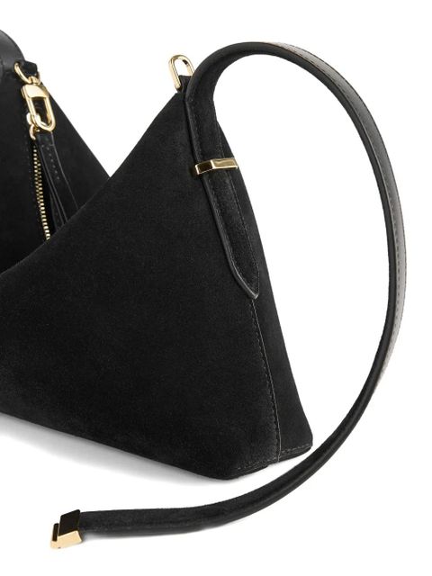 TOTEME suede tote bag - Black