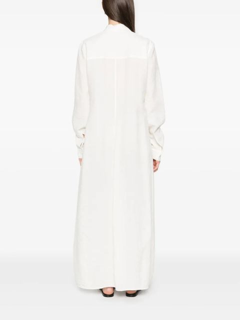 TOTEME parachute maxi shirt dress - Neutrals