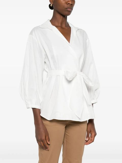 Weekend Max Mara cotton-blouse blouse - White