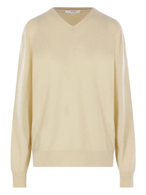 The Row V-neck sweater - Yellow - zdjęcie produktu nr 1