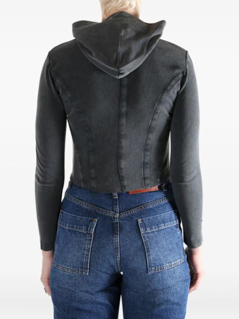 Balenciaga zip top hoodie - Grey