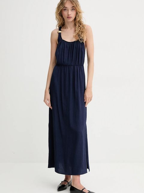 Sessun sukienka kolor granatowy maxi prosta 25205036 - zdjęcie produktu nr 1