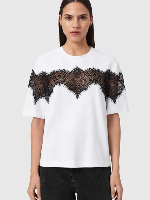 AllSaints t-shirt damski LISA - zdjęcie produktu nr 2