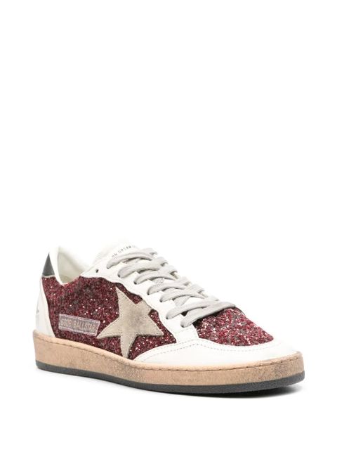 Golden Goose Ball Star panelled sneakers - Red - zdjęcie produktu nr 2