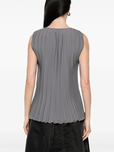 Lanvin plissé-effect blouse - Grey