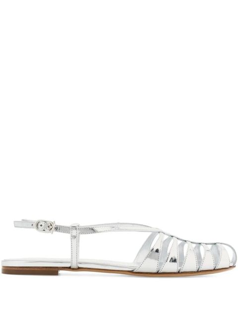 Ferragamo caged sandals - Silver - zdjęcie produktu nr 1