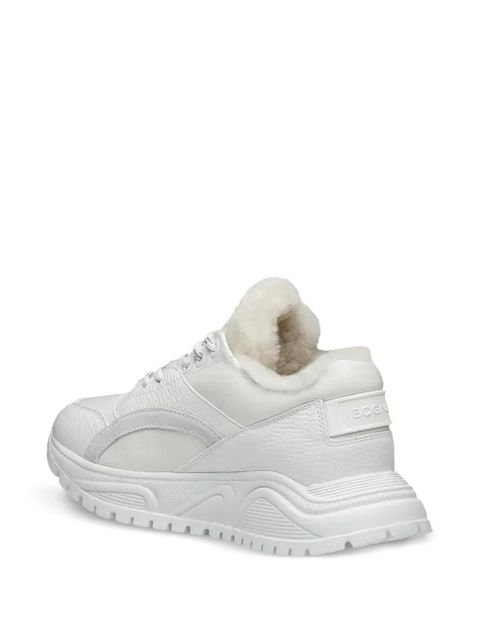 BOGNER shearling panelled sneakers - White - zdjęcie produktu nr 2
